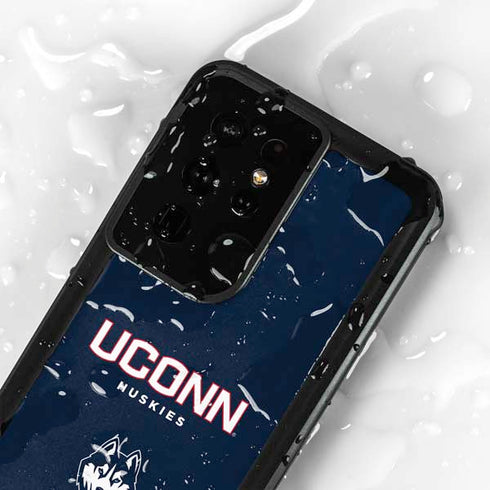 University of Connecticut Huskies UConn Galaxy S24 Ultra Waterproof Case
