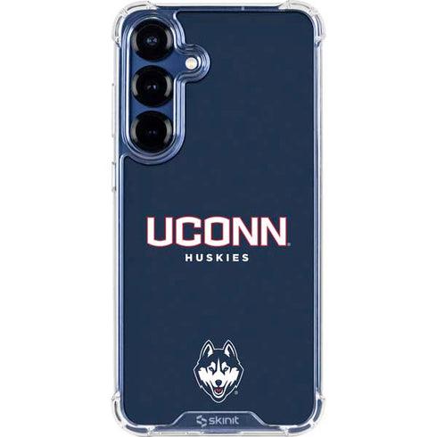 University of Connecticut Huskies UConn Galaxy S25 FE Clear Case