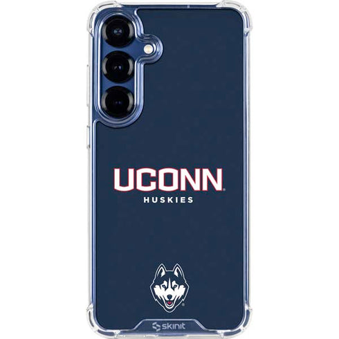 University of Connecticut Huskies UConn Galaxy S25 Plus Clear Case
