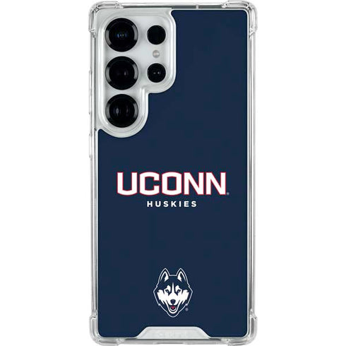 University of Connecticut Huskies UConn Galaxy S25 Ultra Clear Case