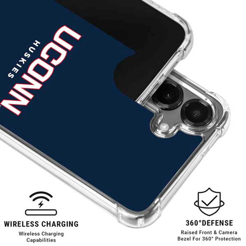 University of Connecticut Huskies UConn Galaxy S26 Clear Case