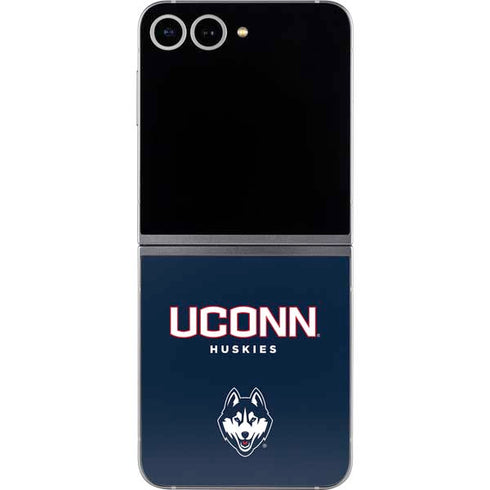 University of Connecticut Huskies UConn Galaxy Z Flip6 Skin