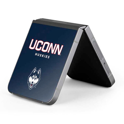 University of Connecticut Huskies UConn Galaxy Z Flip6 Skin