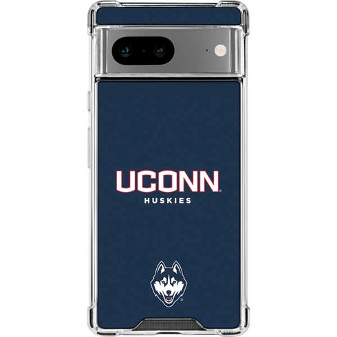 University of Connecticut Huskies UConn Google Pixel 8a Clear Case