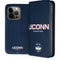 University of Connecticut Huskies UConn iPhone 14 Pro Folio Case