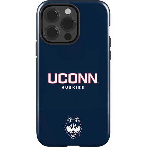 University of Connecticut Huskies UConn iPhone 15 Pro Impact Case
