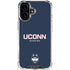 University of Connecticut Huskies UConn iPhone 16 Clear Case
