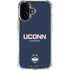 University of Connecticut Huskies UConn iPhone 16 Plus Clear Case
