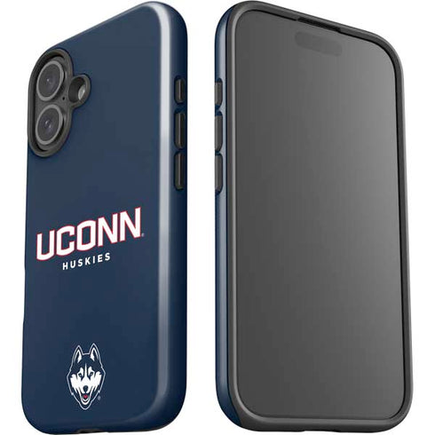 University of Connecticut Huskies UConn iPhone 16 Plus Impact Case
