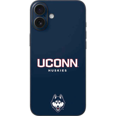 University of Connecticut Huskies UConn iPhone 16 Plus Skin