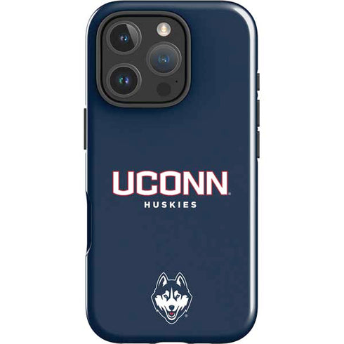 University of Connecticut Huskies UConn iPhone 16 Pro Impact Case