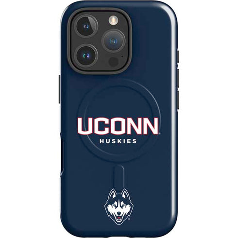 University of Connecticut Huskies UConn iPhone 16 Pro Magsafe Impact Case