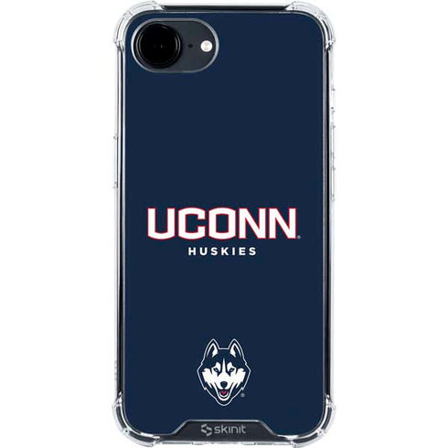 University of Connecticut Huskies UConn iPhone 16e Clear Case