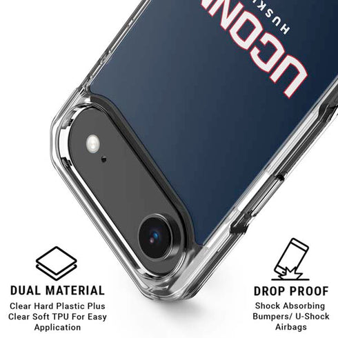 University of Connecticut Huskies UConn iPhone 17 Air Clear Case