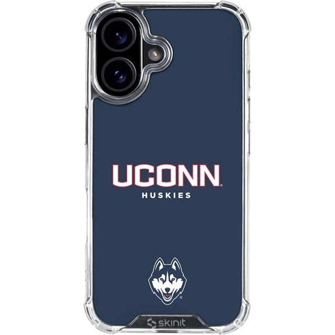 University of Connecticut Huskies UConn iPhone 17 Clear Case