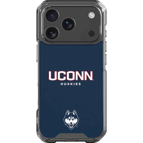 University of Connecticut Huskies UConn iPhone 17 Pro Clear Case