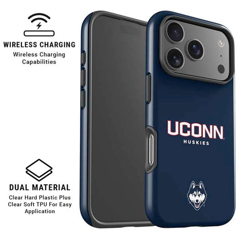 University of Connecticut Huskies UConn iPhone 17 Pro Max Magsafe Impact Case