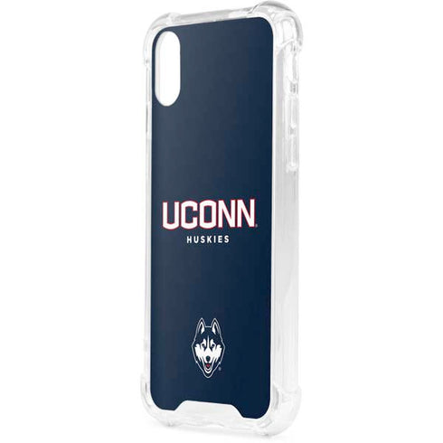 University of Connecticut Huskies UConn iPhone XS Clear Case