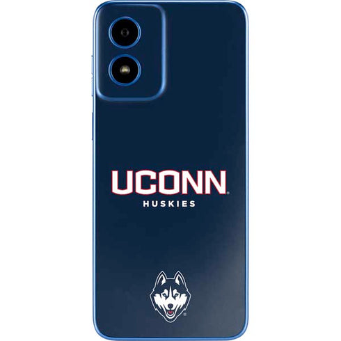 University of Connecticut Huskies UConn Moto G Play 4G (2024) Skin