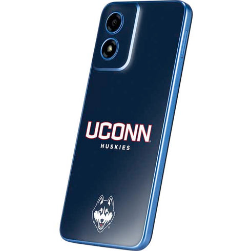 University of Connecticut Huskies UConn Moto G Play 4G (2024) Skin