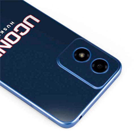 University of Connecticut Huskies UConn Moto G Play 4G (2024) Skin
