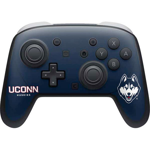University of Connecticut Huskies UConn Nintendo Switch 2 (2025) Pro Controller Skin