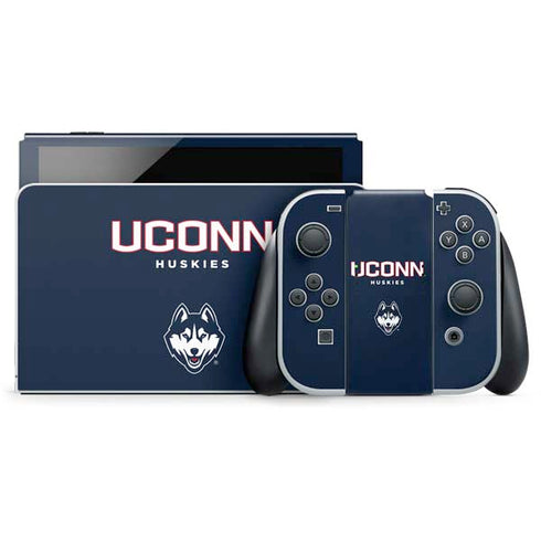 University of Connecticut Huskies UConn Nintendo Skins