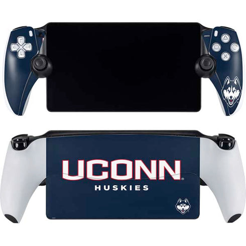 University of Connecticut Huskies UConn PlayStation Portal Remote Player Skin