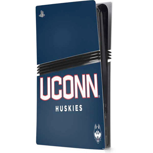 University of Connecticut Huskies UConn PS5 Pro Console Skin