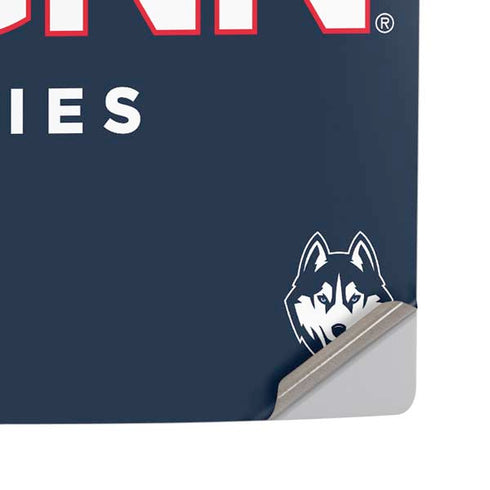 University of Connecticut Huskies UConn PS5 Pro Disk Console Skin