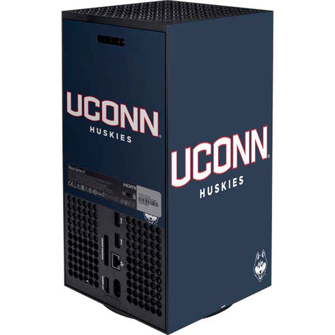 University of Connecticut Huskies UConn XBox Series X Digital Edition Bundle Skin