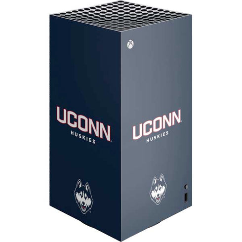 University of Connecticut Huskies UConn XBox Series X Digital Edition Console Skin