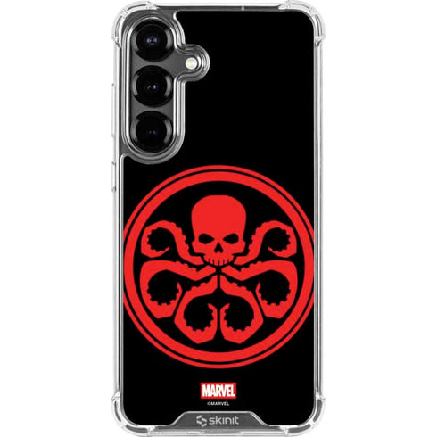 Marvel Captain America Hydra Symbol Galaxy S26 Clear Case