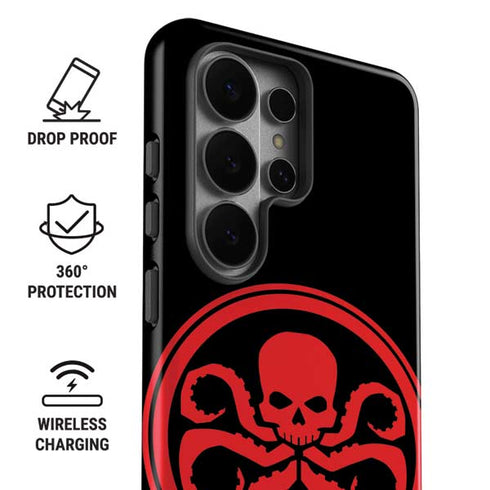 Marvel Captain America Hydra Symbol Galaxy S26 Ultra Impact Case