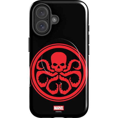 Marvel Captain America Hydra Symbol iPhone 16 Plus Magsafe Impact Case