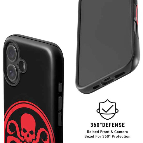 Marvel Captain America Hydra Symbol iPhone 16 Plus Magsafe Impact Case