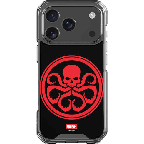 Marvel Captain America Hydra Symbol iPhone 18 Pro Clear Case
