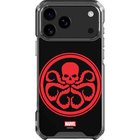 Marvel Captain America Hydra Symbol iPhone 18 Pro Max Clear Case