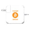 I Accept Bitcoin 85W Power Adapter (15 and 17 inch MacBook Pro Charger) Skin