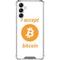 I Accept Bitcoin Gabb Phone 4 Clear Case