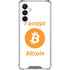 I Accept Bitcoin Galaxy A16 5G Clear Case