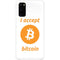 I Accept Bitcoin Galaxy S20 Lite Case