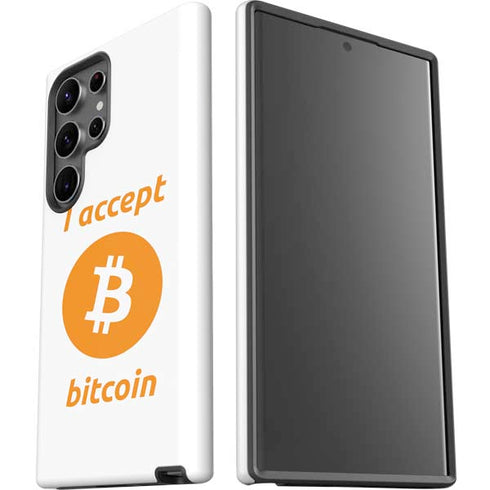 I Accept Bitcoin Galaxy S23 Ultra Pro Case