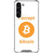 I Accept Bitcoin Galaxy S24 FE Clear Case