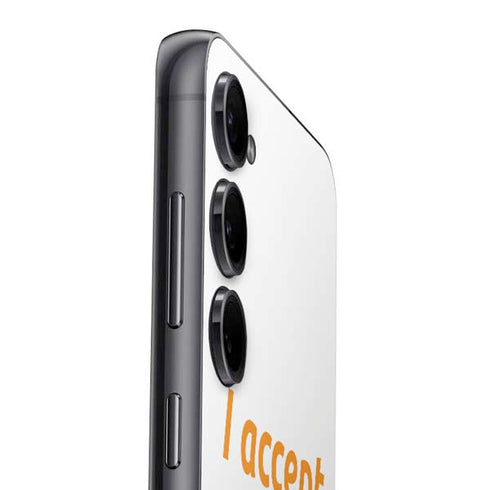 I Accept Bitcoin Galaxy S24 Skin