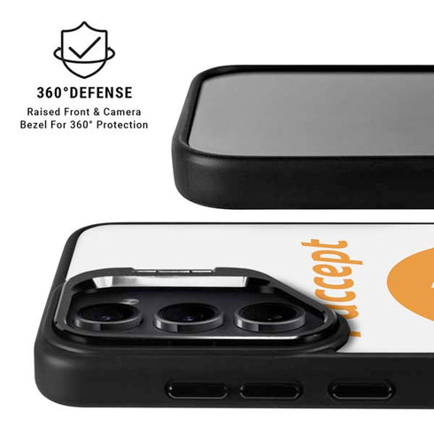 I Accept Bitcoin Galaxy S25 Ultra Kickstand Case