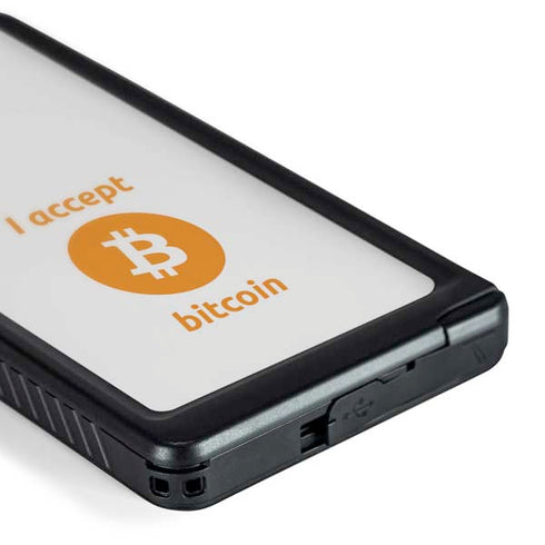 I Accept Bitcoin Galaxy S24 Ultra Waterproof Case