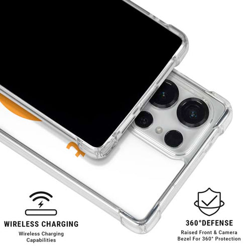 I Accept Bitcoin Galaxy S25 Ultra Clear Case