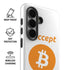 I Accept Bitcoin Galaxy S26 Impact Case