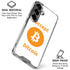 I Accept Bitcoin Galaxy S26 Plus Clear Case